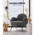 Artiss Hanes Armchair, Sherpa Fabric, Charcoal, 64x70x74cm, Luxurious Comfort, Stylish Design, Easy Assembly Artiss Hanes Armchair, Sherpa Fabric, Charcoal, 64x70x74cm, Luxurious Comfort, Stylish Design, Easy Assembly