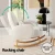 Artiss Bouclé Rocking Armchair and Ottoman Set White, Rubberwood Frame, Thick Foam, Waist Pillow, 150kg Capacity Artiss Bouclé Rocking Armchair and Ottoman Set White, Rubberwood Frame, Thick Foam, Waist Pillow, 150kg Capacity