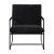 Artiss Black Sling Armchair - Polyester Upholstery, Steel Frame, 78x78x70cm, 130kg Capacity, Easy Assembly Artiss Black Sling Armchair - Polyester Upholstery, Steel Frame, 78x78x70cm, 130kg Capacity, Easy Assembly