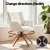 Artiss Velvet Swivel Armchair in White - 360° Swivel, Ergonomic Design, Rubber Wood Legs, 66x69x84cm, 110kg Capacity