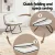 Artiss 2-in-1 Foldable Armchair Lounge - Portable, Cat-Scratch-Resistant White Leather, No Assembly, 100kg Capacity