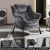 Artiss Velvet Grey Armchair & Ottoman Set - Premium Upholstery, Sturdy Metal Frame, 150kg Capacity, Easy Assembly