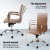 Artiss Office Chair Brown PU Leather Mid Back Conference Chair with 360° Swivel, Height Tilt Adjust, Chrome Base Artiss Office Chair Brown PU Leather Mid Back Conference Chair with 360° Swivel, Height Tilt Adjust, Chrome Base