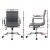 Artiss Office Chair Grey PU Leather Mid Back Conference Chair with Chrome Base, Adjustable Height and Tilt, 360° Swivel Artiss Office Chair Grey PU Leather Mid Back Conference Chair with Chrome Base, Adjustable Height and Tilt, 360° Swivel