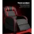 Artiss Gaming Recliner Chair, PU Leather, 66x83x104.5cm, Black, Ultimate Comfort for Long Gaming Sessions