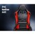 Artiss Racing Simulator Cockpit, Steel & PVC Leather, Black/Red, 130x48.5x110cm, Adjustable, Compatible with Logitech Artiss Racing Simulator Cockpit, Steel & PVC Leather, Black/Red, 130x48.5x110cm, Adjustable, Compatible with Logitech