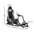 Artiss Racing Simulator Cockpit: Adjustable Gaming Chair for Ultimate Racing Experience, Compatible with Top Brands