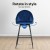 Artiss Mesial 4x Velvet Bar Stools - Blue, Swivel Metal Legs, Luxurious Design, Elegant Comfort, Durable Quality Artiss Mesial 4x Velvet Bar Stools - Blue, Swivel Metal Legs, Luxurious Design, Elegant Comfort, Durable Quality