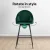Artiss 4x Mesial Velvet Bar Stools - Swivel Green, Metal Legs, Luxurious Design for Elegant Spaces