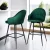 Artiss 4x Mesial Velvet Bar Stools - Swivel Green, Metal Legs, Luxurious Design for Elegant Spaces