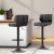 Artiss 4x Grey Bar Stools - PU Leather, Chrome Gas Lift, Swivel Design, 41cm Steel Base, 130kg Capacity, Modern Decor Artiss 4x Grey Bar Stools - PU Leather, Chrome Gas Lift, Swivel Design, 41cm Steel Base, 130kg Capacity, Modern Decor