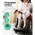 Livemor Foot Massager Shiatsu Electric Roller, Black, 47x42x46cm, 5-in-1 Calf & Leg Kneading, Adjustable Intensity
