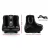 Livemor Shiatsu Electric Foot Massager, Black, 47x47x44cm, Ankle Calf Leg Kneading, 360° Massage, 3 Intensity Levels