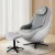 Livemor 3D Roli Electric Massage Chair Recliner, Zero Gravity, 133cm SL-Track, Heated Waist, Bluetooth, Grey PU Leather