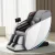 Livemor 4D Massage Chair Recliner with Double Core Mechanism, AI Voice Control, Aromatherapy, Bluetooth, White