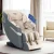 Livemor 4D Massage Chair Electric Recliner, Grey, Full-Body Home Massager with Heated Therapy & Bluetooth Speakers
