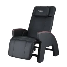 Livemor ARIA Massage Chair: Electric Recliner with Zero Gravity, Heated Back, 12 Motors, USB Port, Black PU Leather