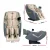 Livemor Massage Chair Electric Recliner, Leather, Grey - Full Body 3D Massager with Zero Gravity & Bluetooth Speaker