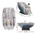 Livemor Brisa Electric Massage Chair, PU Leather, Grey, Zero-Gravity Recliner with Heat, AI Control, Full-Body Massager