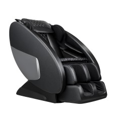 Livemor Ellmue Electronic Massage Chair, Black, Zero-Gravity Recliner with Heat & Remote, Full Body Massager