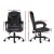 Artiss Massage Office Chair Black PU Leather Ergonomic Executive Computer Gaming Chair Reclining with Vibration Massage Artiss Massage Office Chair Black PU Leather Ergonomic Executive Computer Gaming Chair Reclining with Vibration Massage