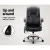Artiss 8-Point Massage Office Chair in Black PU Leather with Remote Control, Lumbar Support, and Adjustable Height Artiss 8-Point Massage Office Chair in Black PU Leather with Remote Control, Lumbar Support, and Adjustable Height