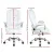 Artiss 8-Point Massage Office Chair, PU Leather, White - High Back, Adjustable, Vibrating, Ergonomic, 120kg Capacity Artiss 8-Point Massage Office Chair, PU Leather, White - High Back, Adjustable, Vibrating, Ergonomic, 120kg Capacity