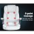 Artiss 8-Point Massage Office Chair, PU Leather, White - High Back, Adjustable, Vibrating, Ergonomic, 120kg Capacity