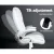 Artiss 8-Point Massage Office Chair, PU Leather, White - High Back, Adjustable, Vibrating, Ergonomic, 120kg Capacity Artiss 8-Point Massage Office Chair, PU Leather, White - High Back, Adjustable, Vibrating, Ergonomic, 120kg Capacity