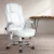 Artiss 8-Point Massage Office Chair, PU Leather, White - High Back, Adjustable, Vibrating, Ergonomic, 120kg Capacity Artiss 8-Point Massage Office Chair, PU Leather, White - High Back, Adjustable, Vibrating, Ergonomic, 120kg Capacity