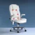 Artiss 8-Point Massage Office Chair, PU Leather, White - High Back, Adjustable, Vibrating, Ergonomic, 120kg Capacity Artiss 8-Point Massage Office Chair, PU Leather, White - High Back, Adjustable, Vibrating, Ergonomic, 120kg Capacity