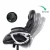 Artiss 8 Point Massage Office Chair Heated PU Leather Black, Reclining, Remote Control, Lumbar Support, 150kg Capacity