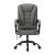 Artiss 2-Point Massage Office Chair, Black Fabric, Adjustable Comfort with Lumbar Support and Recline Features