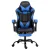 Artiss Ergonomic Massage Gaming Office Chair with Footrest, 2-Point Vibration, Recline & Adjustable Headrest
