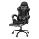 Artiss Grey 2-Point Massage Gaming Office Chair with Footrest - Ergonomic Comfort for Work & Play, 1-Year Warranty Artiss Grey 2-Point Massage Gaming Office Chair with Footrest - Ergonomic Comfort for Work & Play, 1-Year Warranty