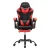 Artiss Ergonomic Red Massage Gaming Office Chair with Footrest - 2 Point Lumbar Support, Recline & 360 Swivel