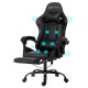Artiss Ergonomic 6-Point Massage Gaming Office Chair with Footrest, Black - Ultimate Comfort & Style Artiss Ergonomic 6-Point Massage Gaming Office Chair with Footrest, Black - Ultimate Comfort & Style