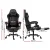 Artiss Ergonomic 6-Point Massage Gaming Office Chair with Footrest, Black - Ultimate Comfort & Style