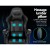 Artiss Ergonomic 6-Point Massage Gaming Office Chair with Footrest, Black - Ultimate Comfort & Style Artiss Ergonomic 6-Point Massage Gaming Office Chair with Footrest, Black - Ultimate Comfort & Style