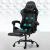 Artiss Ergonomic 6-Point Massage Gaming Office Chair with Footrest, Black - Ultimate Comfort & Style