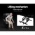 Artiss Recliner Chair Lift Assist Heated Massage - Premium PU Leather, 8-Point Massage, Adjustable, 180kg Capacity