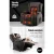 Artiss Velvet Recliner Chair Lift Assist with 8-Point Heated Massage, Suede Fabric, Cup Holders, Grey, 81cm Wide