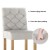 Artiss Bar Stools Set of 4, Linen Upholstered, Beige, 103cm High, Tufted Design, Elegant Kitchen Seating