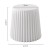 ArtissIn Artiss 2x Cupcake Bar Stools, Polypropylene, White, 40x31x43.5cm, Versatile Indoor Outdoor Seating Solution