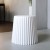 ArtissIn Artiss 2x Cupcake Bar Stools, Polypropylene, White, 40x31x43.5cm, Versatile Indoor Outdoor Seating Solution