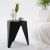 ArtissIn Bar Stools Set, Polypropylene, 36x32x45cm, Black Charcoal - Modern Versatile Indoor/Outdoor Seating