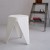 ArtissIn Bar Stools, Polypropylene, 36x32x45cm, White, Stylish Stackable Seating for Indoor & Outdoor Use, Set of 2
