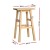 Artiss 4x Baden Bar Stools - Beech Wood, 66.5cm, Natural, Sturdy Design, Anti-Slip, 130kg Capacity, 1 Artiss 4x Baden Bar Stools - Beech Wood, 66.5cm, Natural, Sturdy Design, Anti-Slip, 130kg Capacity, 1