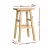 Artiss 4x Baden Bar Stools - Beech Wood, 66.5cm, Natural, Sturdy Design, Anti-Slip, 130kg Capacity, 1
