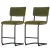 Artiss Orman Bar Stools, Velvet Upholstery, 65cm Seat Height, Green, Sturdy Steel Frame, Elegant Home Bar Seating Artiss Orman Bar Stools, Velvet Upholstery, 65cm Seat Height, Green, Sturdy Steel Frame, Elegant Home Bar Seating